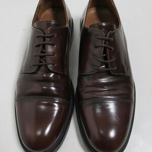 Ami Paris Men's Lace-Up Derby Leather Shoes Brown Size 11 US / 10.5 UK / 45 FR